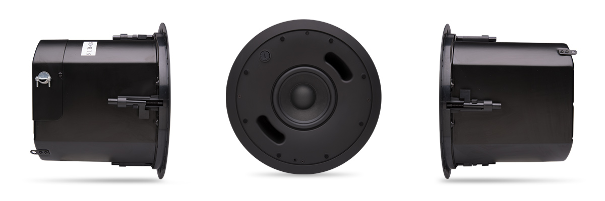 Qsc ac-S6t-Wh par de bocinas a muro de 6 pulgadas de 30w